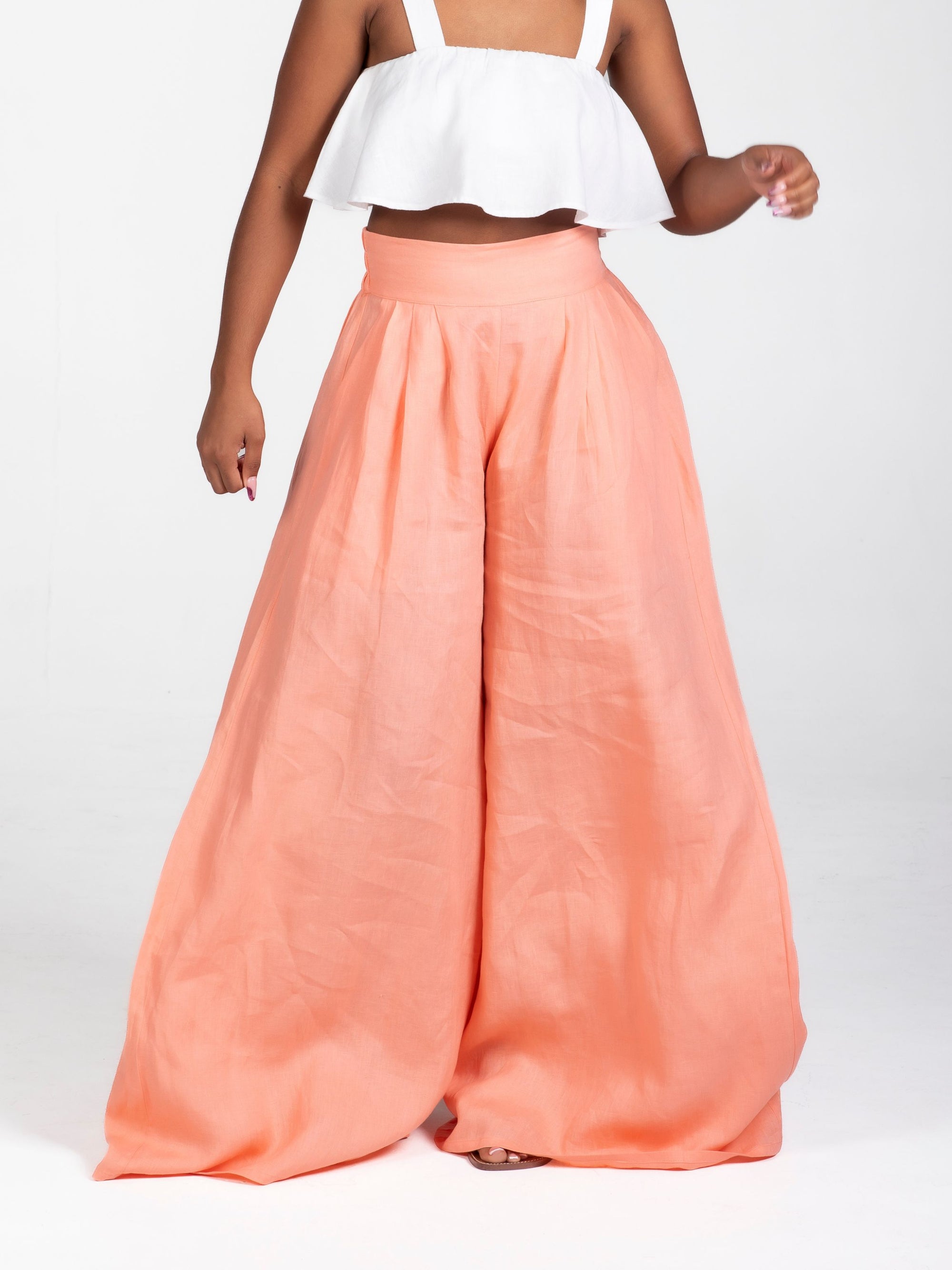 Paradise Pants: Georgia Peach