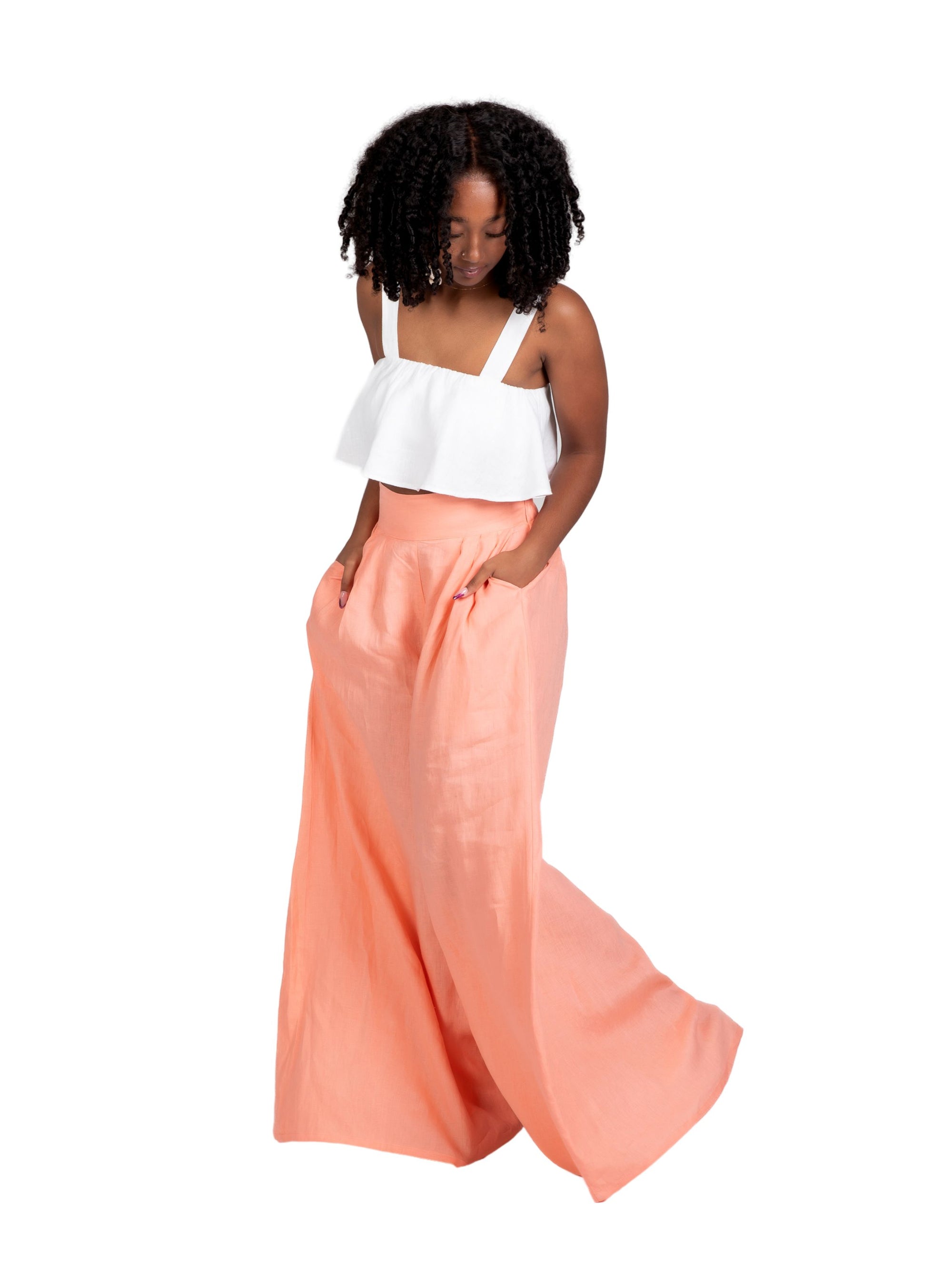 Paradise Pants: Georgia Peach